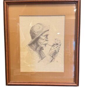 Sea Captain Picture , Joni Eareckson (Tada) - Size 13 1/2" x 15 1/2"